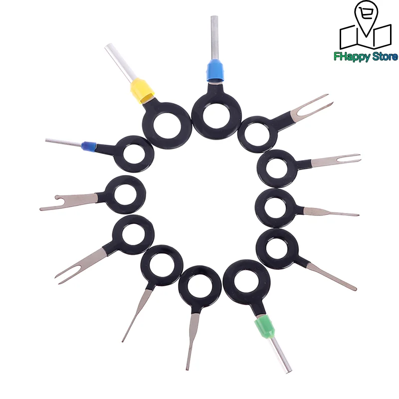 18Pcs Car Plug Terminal Remove Tool Set Key Pin Automotive Kit Accessories