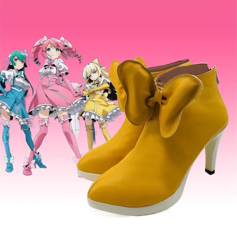 SN55Gushing over Magical Girls Hanabishi Haruka Cosplay Shoes Minakami Sayo Anime Tenkawa Kaoruko Halloween For Woman Men S$5Q@1