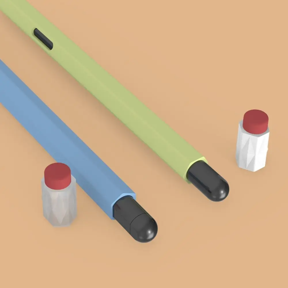 

Полная защита, силиконовый чехол с сенсорной ручкой, противоударный мягкий защитный чехол для стилуса, чехол для сенсорной ручки для Samsung Tab S7 S8 S9