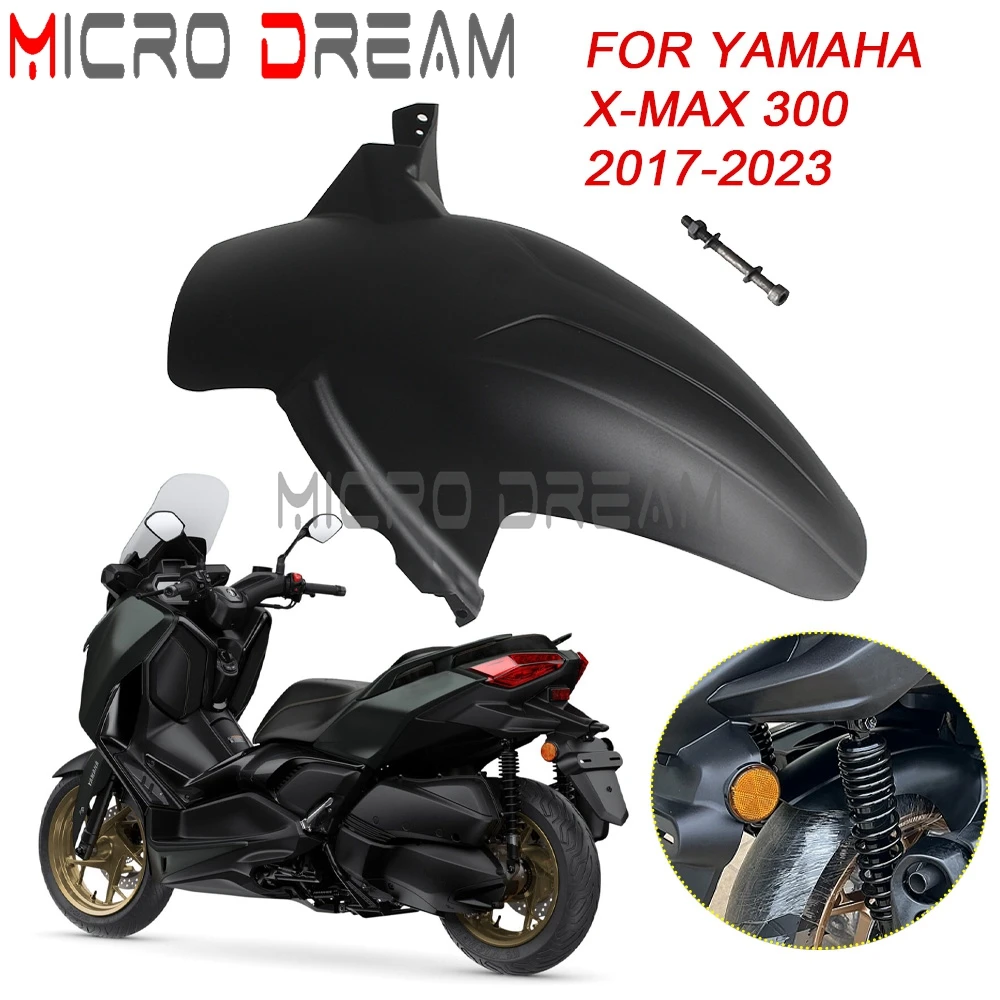 XMAX300 X-MAX 300 Motorcycle Accessories Rear Fender Rear Mudguard For YAMAHA XMAX 300 X-MAX300 2017 2018 2019 2020 2021 2022 23