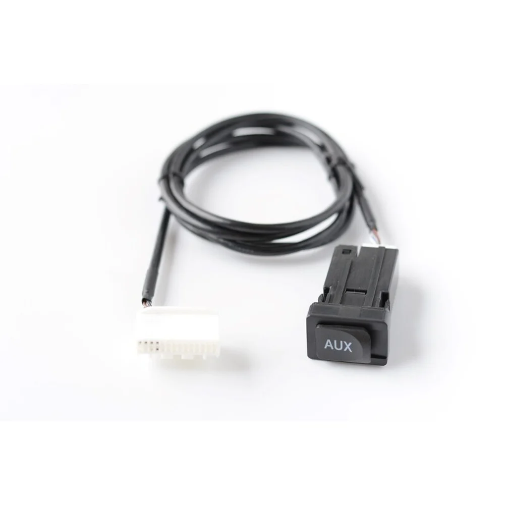 AUX Audio Interface with 28 Pin Connector for Toyota 2009+ Models Enables Seamless External Device Audio Signal Routing