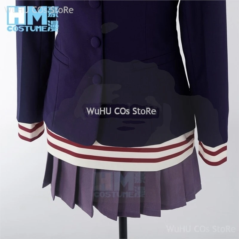 Aira Shiratori Cosplay Costume Wig Anime Dandadan School JK Uniform Dress Skirt Stockings Momo Ayase Halloween Party Girls Women