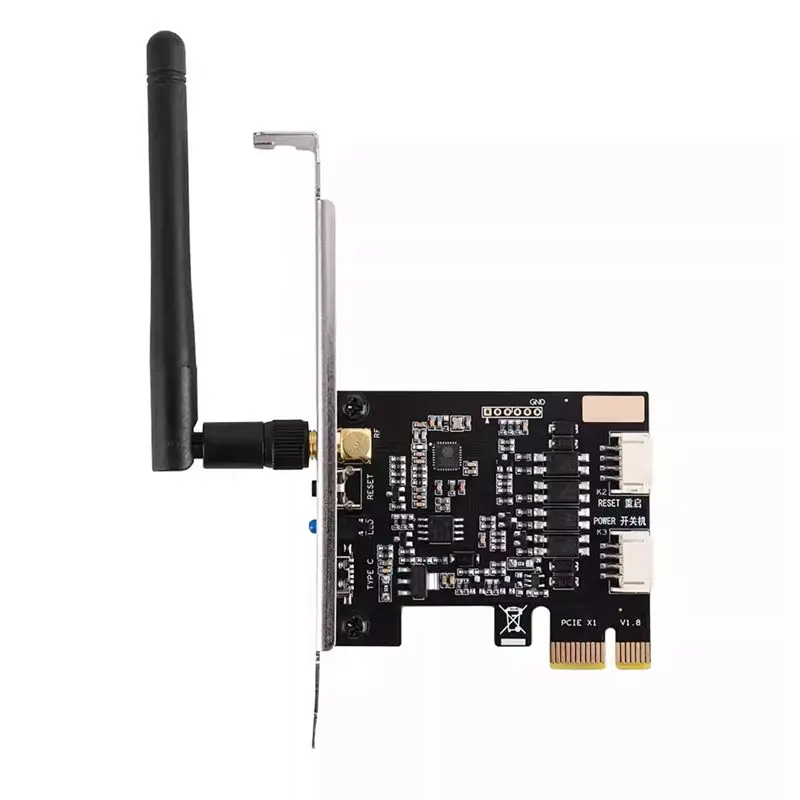 

ABKN-Wifi Computer Power Reset Switch Pcie Remote Boot Startup Card For PC Desktop Computer Support For Alexa Google Home