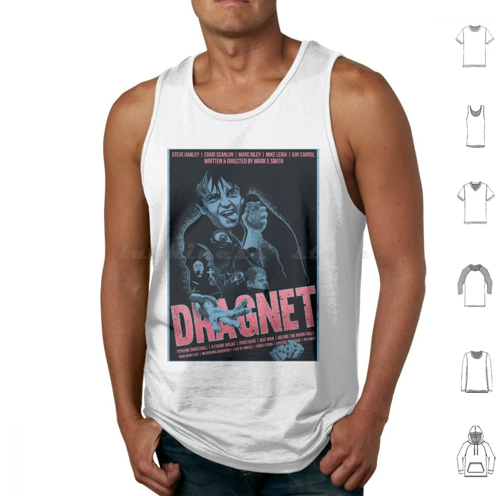 - Dragnet-Movie Poster Tank Tops Vest Sleeveless Fall Mark E Smith Mes Post Punk Punk Britain England Joy