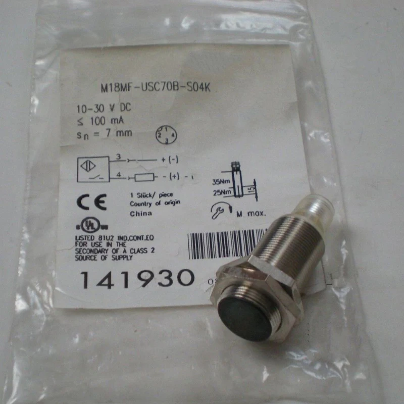 

Switch Sensor M18MF-USC70B-S04K New High Quality One Year Warranty