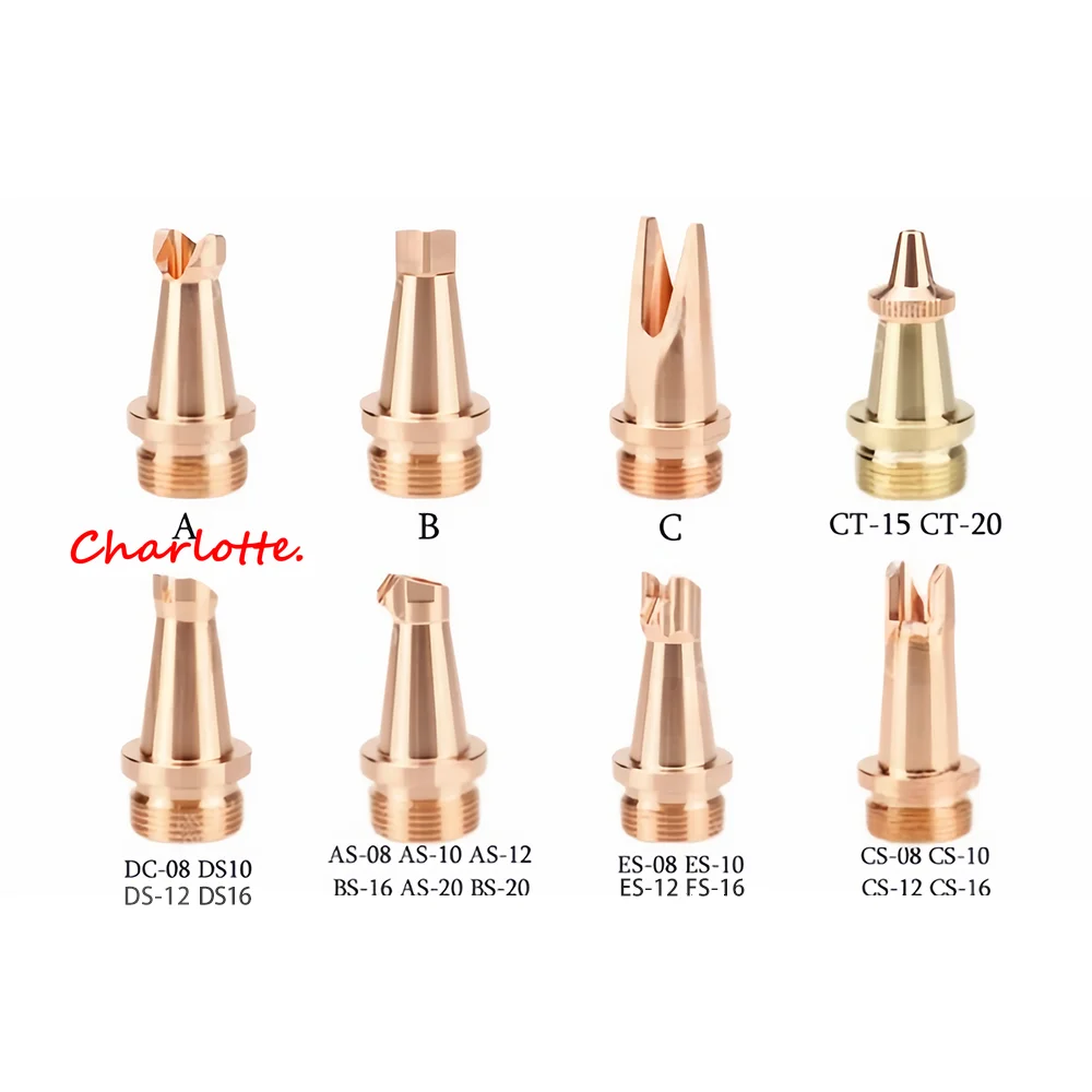 Handheld Welding Head Gun Copper Nozzle M16 Laser Welding Nozzle for CQWY Hand-held Welding Machine