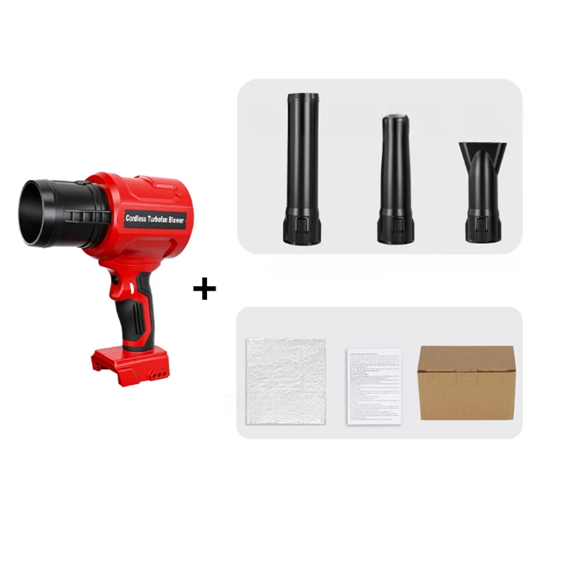 New Electric Handheld Hair Dryer for Removing Dust Brushless Electric Hair Dryer for Makita/Milwaukee/Bosch/Ryobi 18/20V Battery