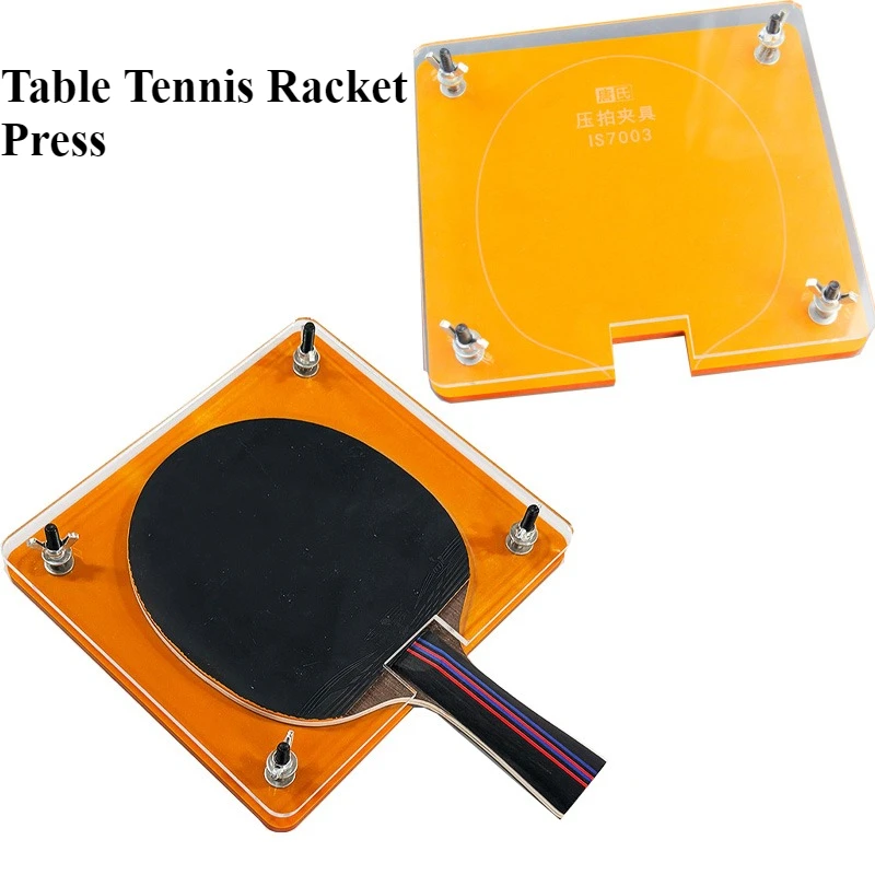 Table Tennis Bat Press Machine Rubber Flattening Clamp Bonding Tool Quick Fixing for DIY Ping Pong Bat Assembly Precise Bonding