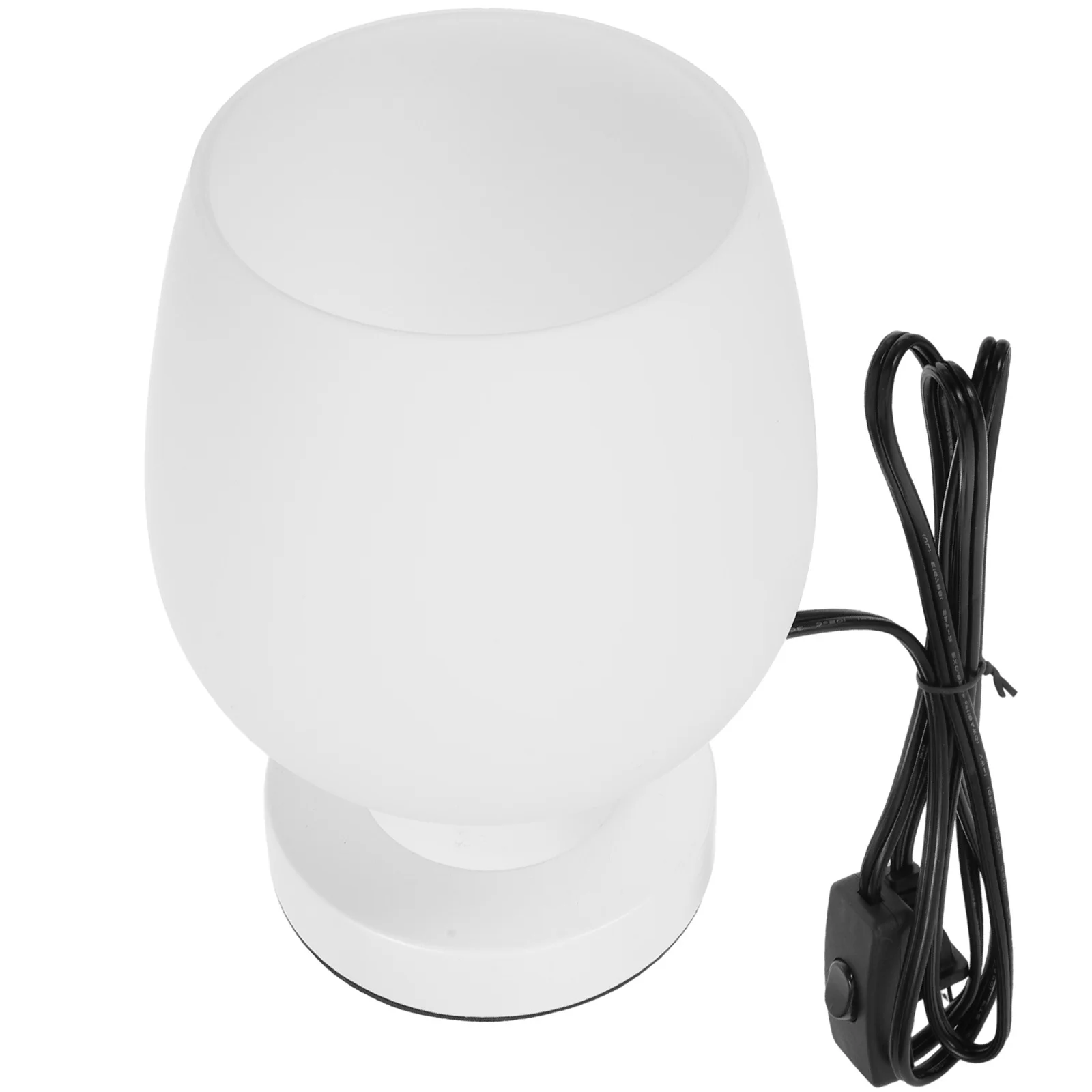 

Glass Iron Desk Lamp Bedside Table Lamp Modern Bedroom Table Light Nightstand Decor Warm Atmosphere Small Lamps