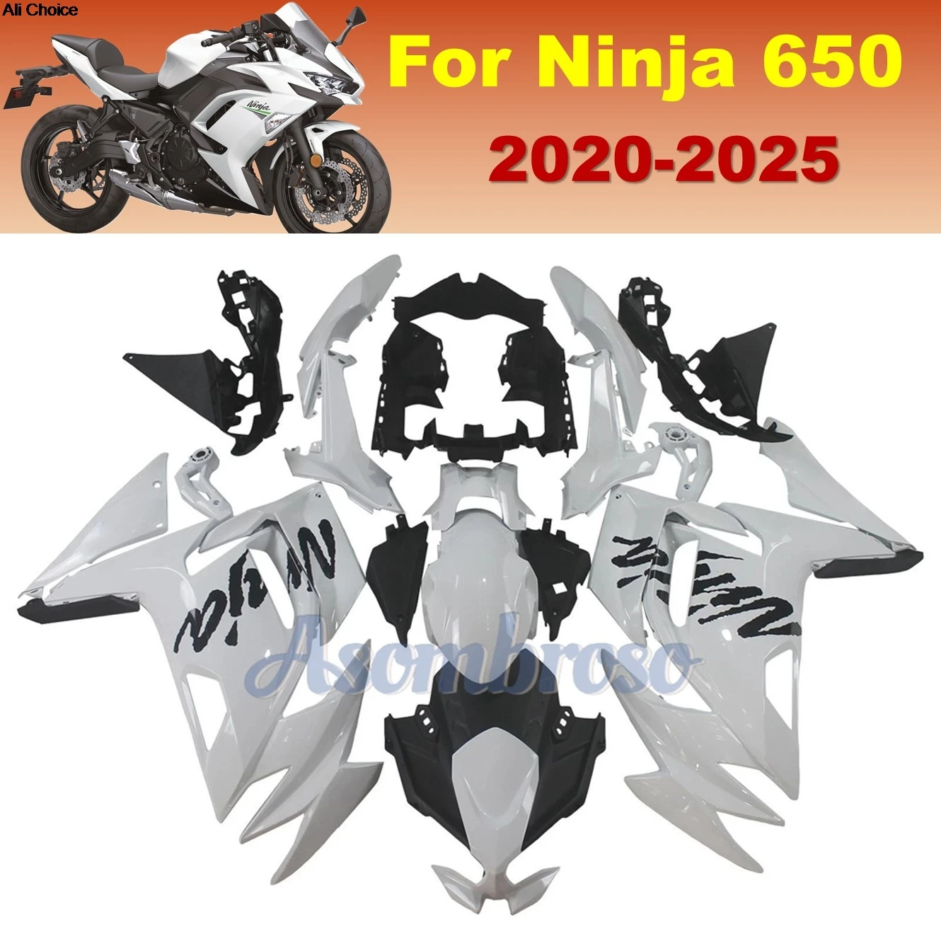 ABS Fairing For NINJA650 2020 2021 2022 2023 2024 2025 EX650 20 21 22 23 24 25 Motorcycle Injection Body Kit