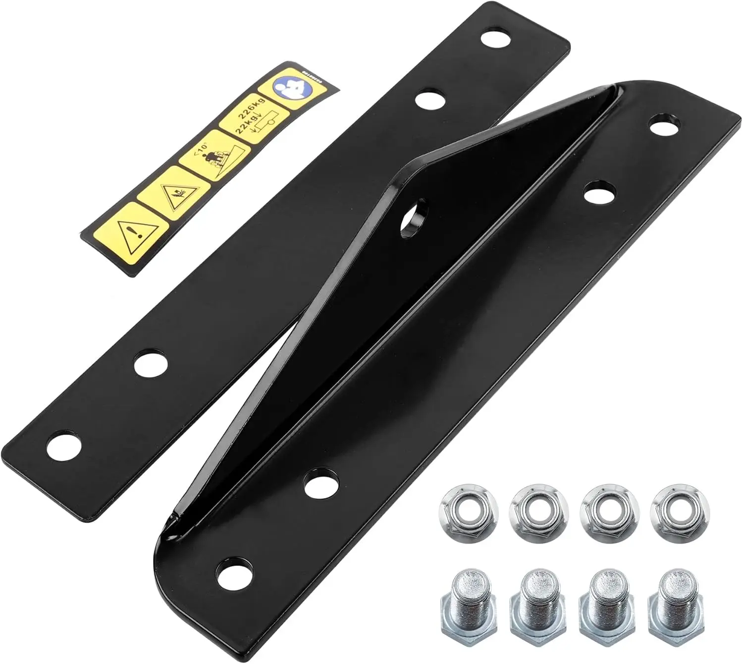 

Trailer Hitch Kit for Gravely ZT HD, Ariens Zenith, Heavy Duty Steel Towing Attachment