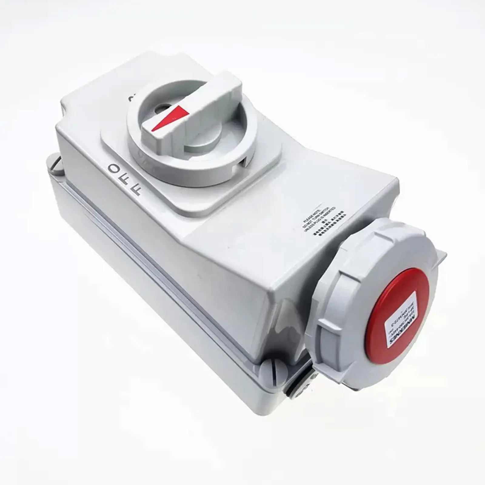 IEC60309 Waterproof CEE Refrigerated Container Ship Cold Chain Special Industrial Mechanical Interlocking Socket 4P 32A 440V