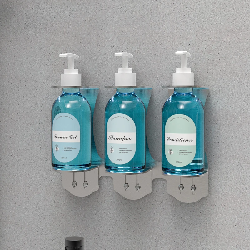 

Transparent Simple Soap Dispensers Hotel Design Plastic Suppress Soap Dispensers Modern Shower Dispensador De Jabon Furniture