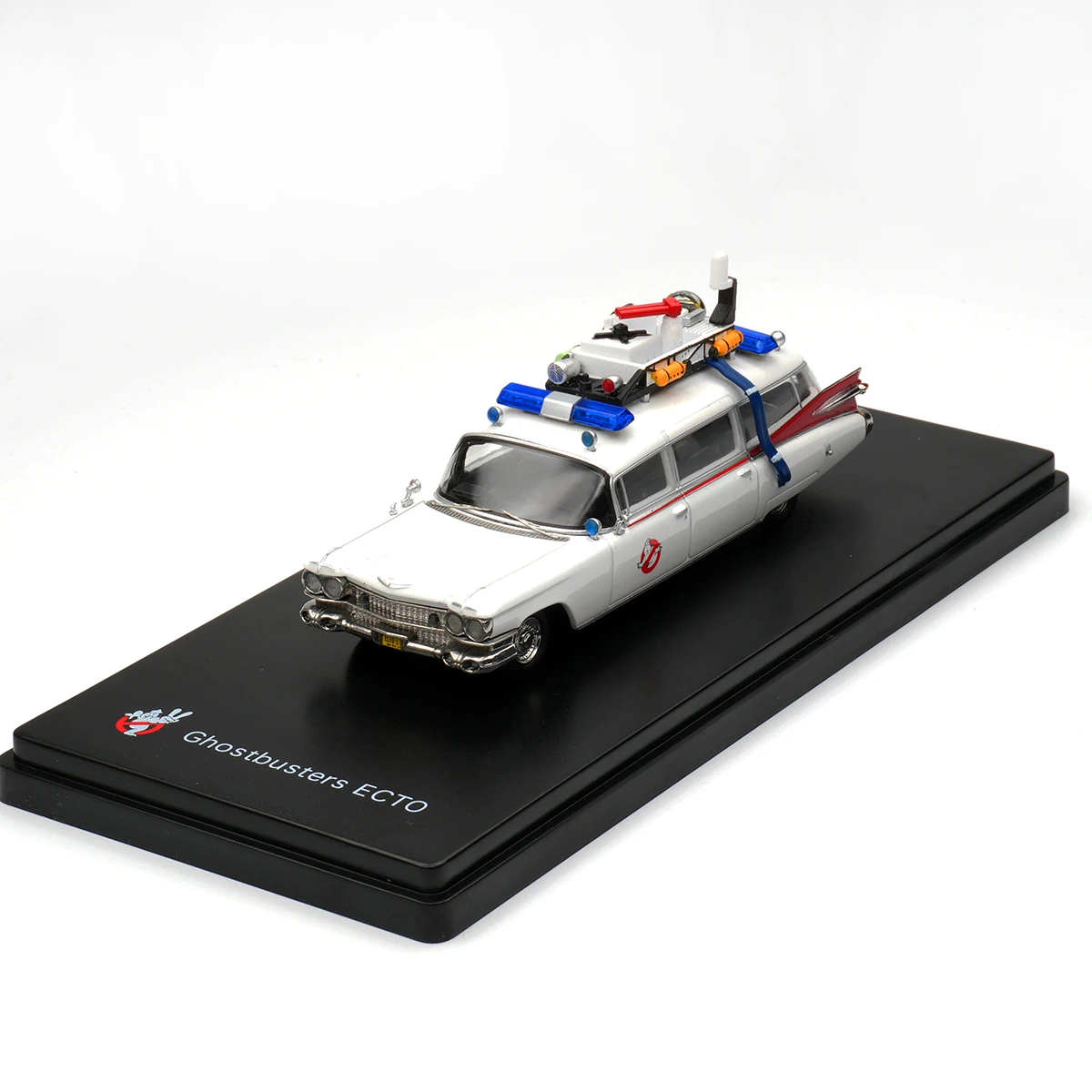 

YS In Stock 1:64 NEW Ghostbuster Miller Meteor 1959 Ecto-1 Diecast Car Model Collection ToYS