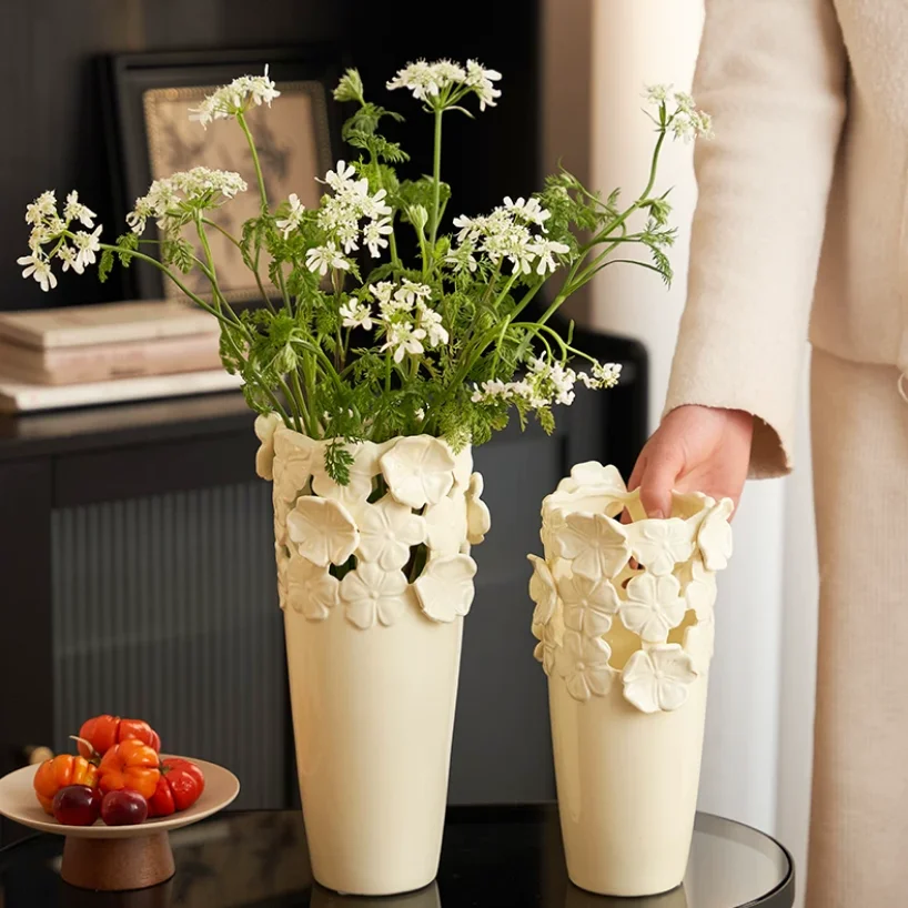 

set European Wedding Decor Crafts Ceramic Vase Creative Room Decoration Handicraft Porcelain Decorations