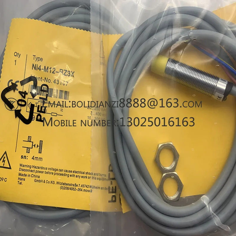 

NI4-M12-RZ3X/S97 Brand new original proximity switch in stock for actual shooting