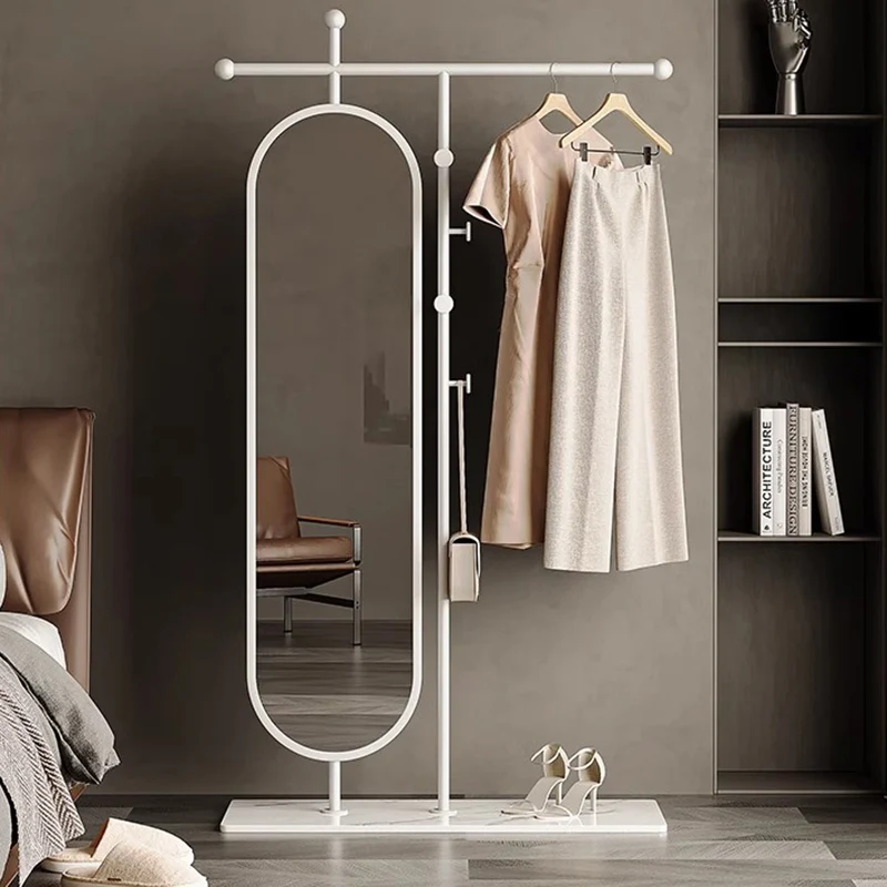 

Dress Hallway Coat Racks Corner Metal Shelf Garment Evening Dress Bag Hanger Coat Racks Pants Arara De Roupa Home Furniture