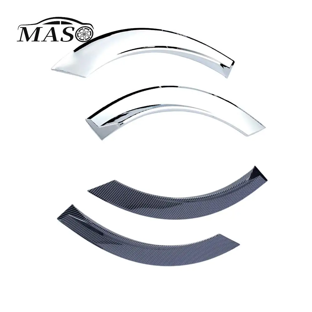 

2pcs Rear Wheel Fender Eyebrow Edge Trim Anti-Collision Strip Protector Strips ABS For Honda CRV CR-V 2023