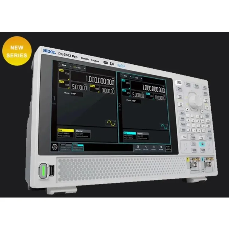 1PC NEW RIGOL DG5502 Pro Arbitrary Waveform Generator In Stock 2CH 500MHz 2.5GSa/s 16bit DG5000 Pro Series Original Box