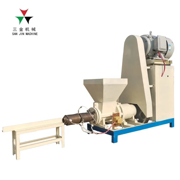 High Efficient Straw Press Briquette Machine Rice Husk Wood Sawdust Charcoal Making Machine for Sale