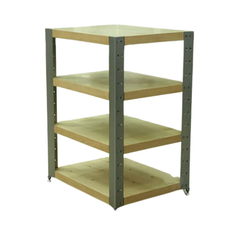ET-011 Audio Table 11-E800-A/B/C 4 strati Maple White Audio Rack Cabinet Equipment Rack Power Amplifier Stand