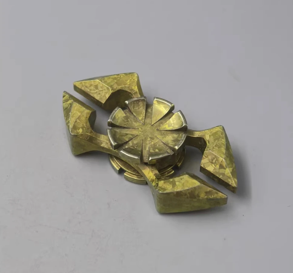 

Б/У EDC Волшебный Скорпион Ледяной Кристалл Титановый вращатель на кончике пальца гироскоп Декомпрессионные игрушки