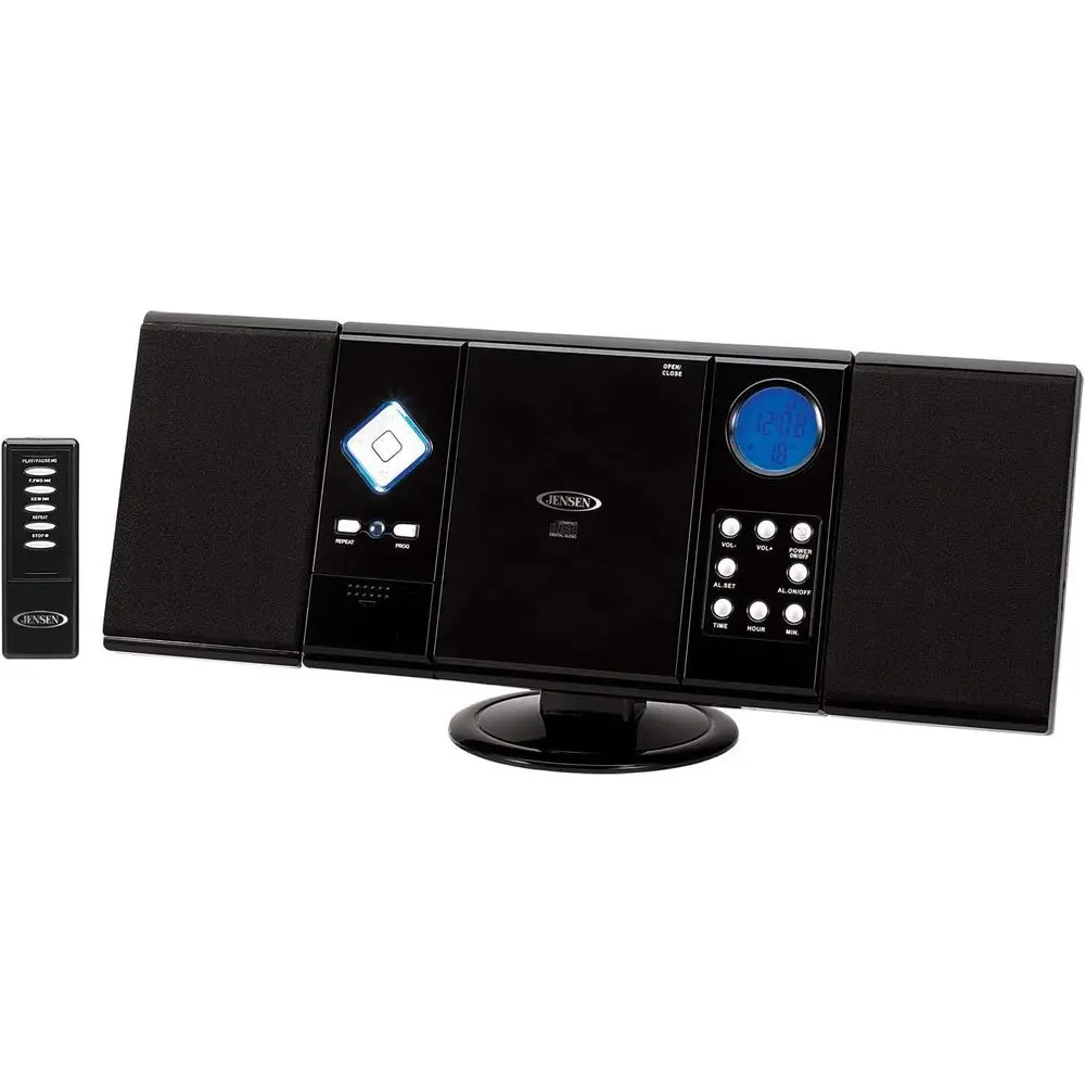 Wall Mountable Veal Loading CD Player with Stereo Speakers JEN-JMC-180A