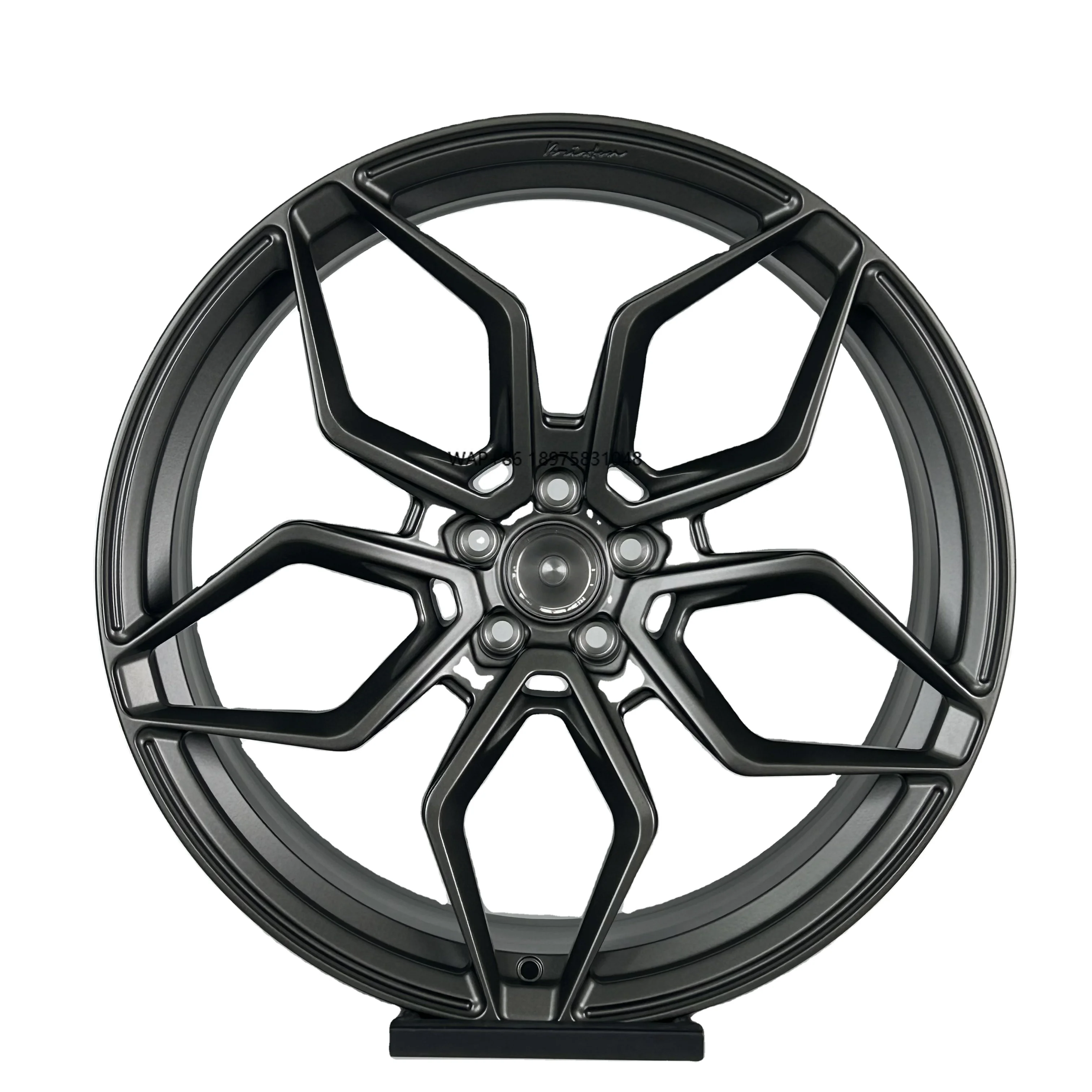 New 25mm Ring Pace Car Aluminum Alloy Chrome Forged Wheel 18-24 Inch Monoblock 5x112 5x114.3 5x120 for Passenger Car Maintenance