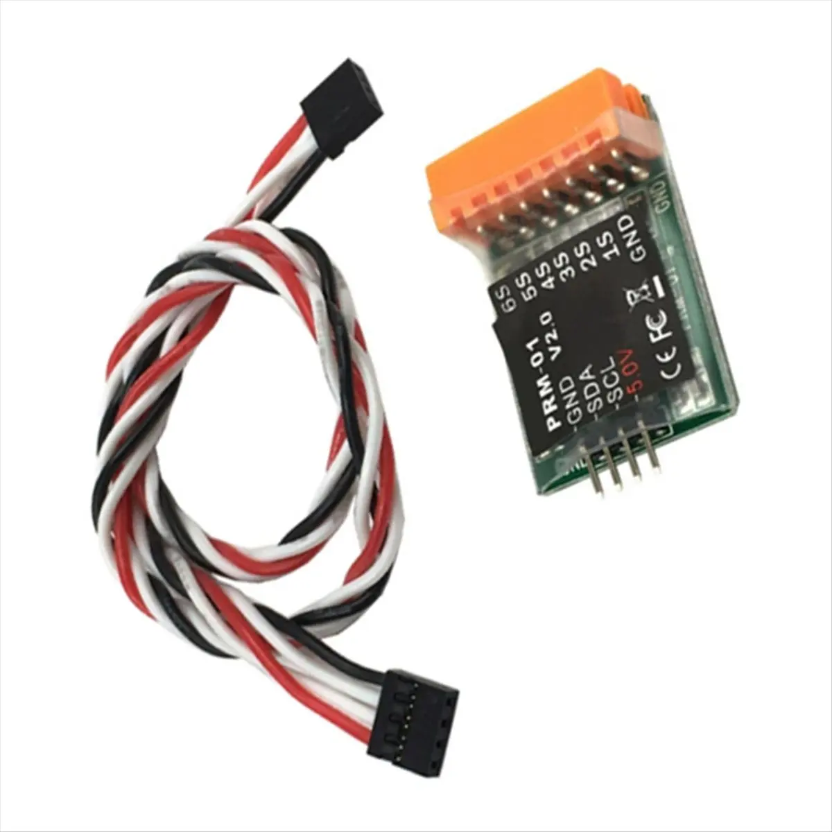 A72Z PRM-01 Airplane Battery Voltage Telemetry Module Display on AT9S AT9S Pro AT10II Works with R9DS R12DS
