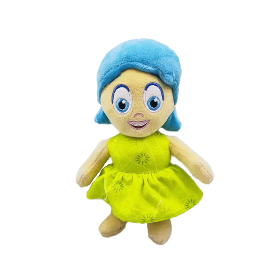 New Inside Out 2 Plush Anxiety Doll Cute Joy Fear Anger Disgust Sadness Riley Plushish Toys Collection Model Toy Birthday Gift