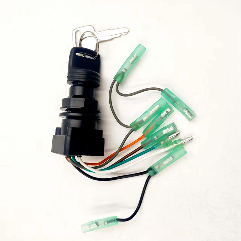 37110-92E01 Ignition Switch Assembly ＆ Key for SUZUKI Outboard 2 Stroke 8HP - 225HP or 4 Stroke 25HP-140HP 37110-92E01-000