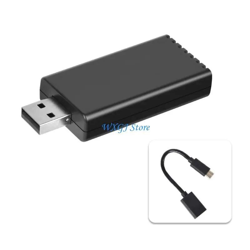37JE Wireless Carplays Dongle Mini USB Box متوافق مع البلوتوث، محول عالمي