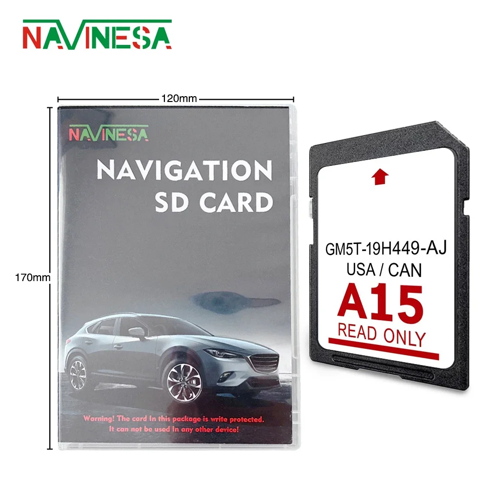 North America Area for Ford C-max 2013 2015 Car SD Naving Card Maps GPS Navigation Card