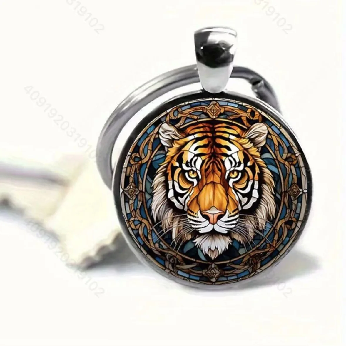 

Animal Tiger Pendant Pendant Jewelry Cartoon Keychain
