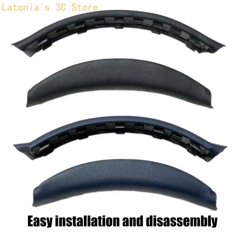 Kopfbügel-Ersatzpolster, ergonomisches Design, Geräuschisolierung, kompatibel mit WHXB910N-Headsets, Kopfbalkenkissen mit – Detail 7