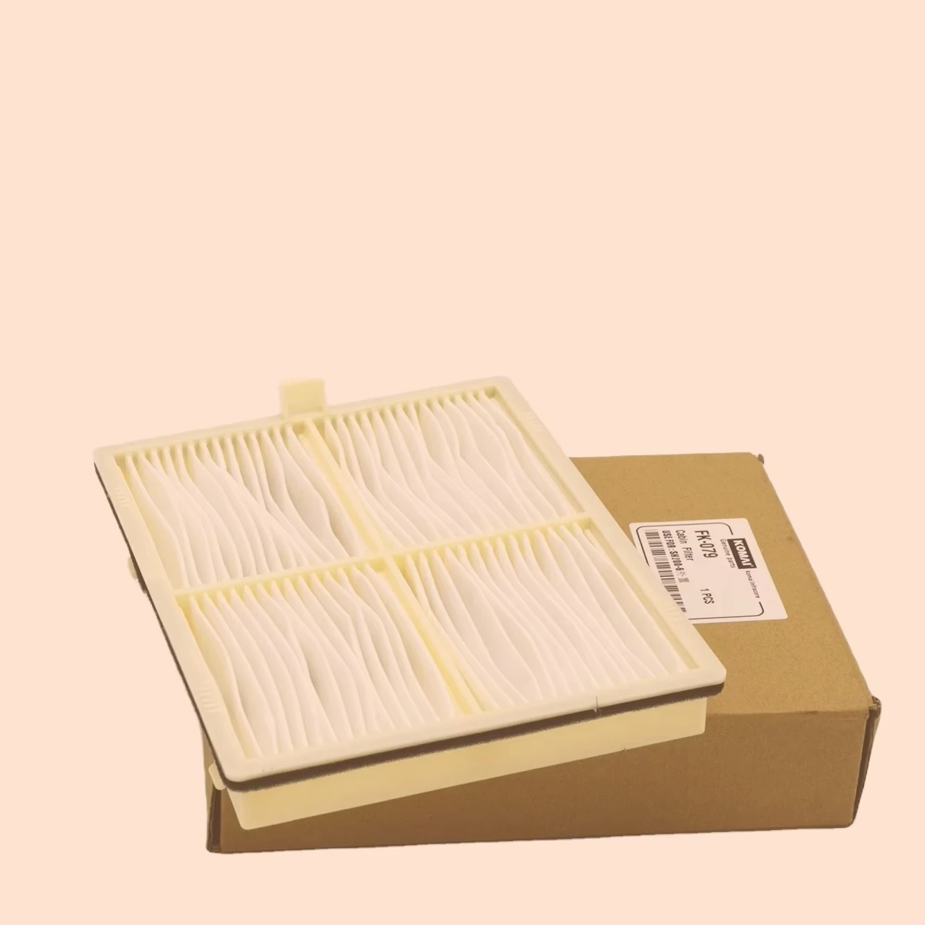 

For Compatible with Air Cabin Filter KHR27260 Use for SH130 SH210 SH200-6 Excavator 51186-42610 KHR27260 47986263