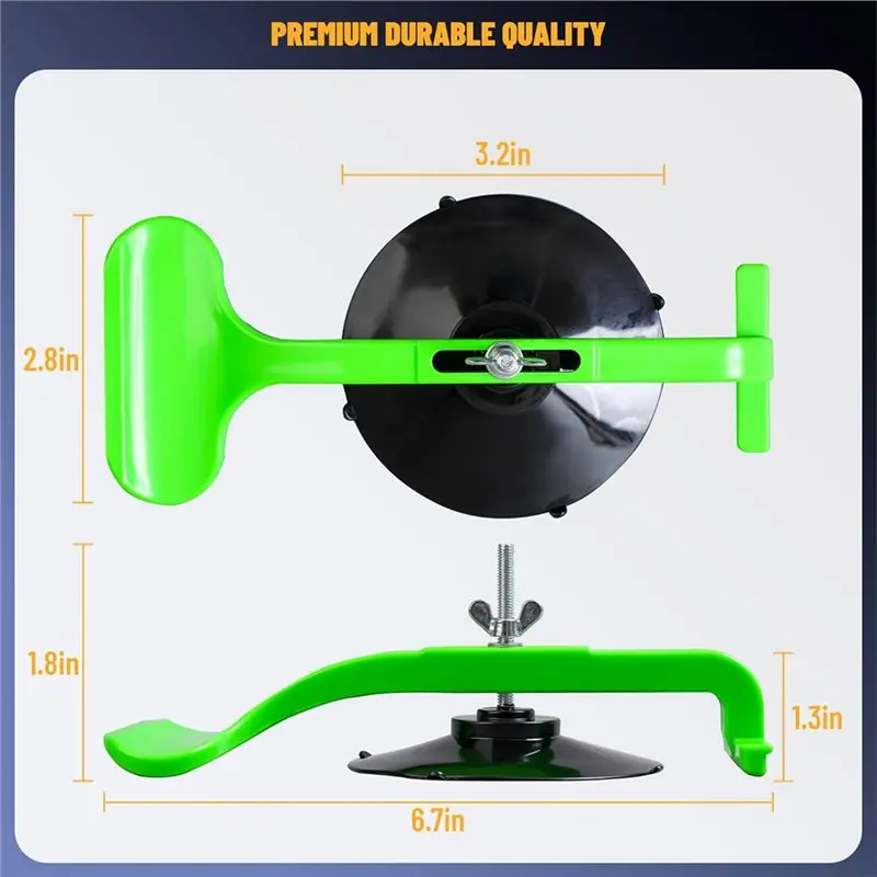 ABMI-Gluing، مع وسادة إسفنجية مكونة من 6 قطع، مجموعة مشابك للزجاج الأمامي القابل للتحويل لإصلاح الزجاج الأمامي للسيارة، #6
