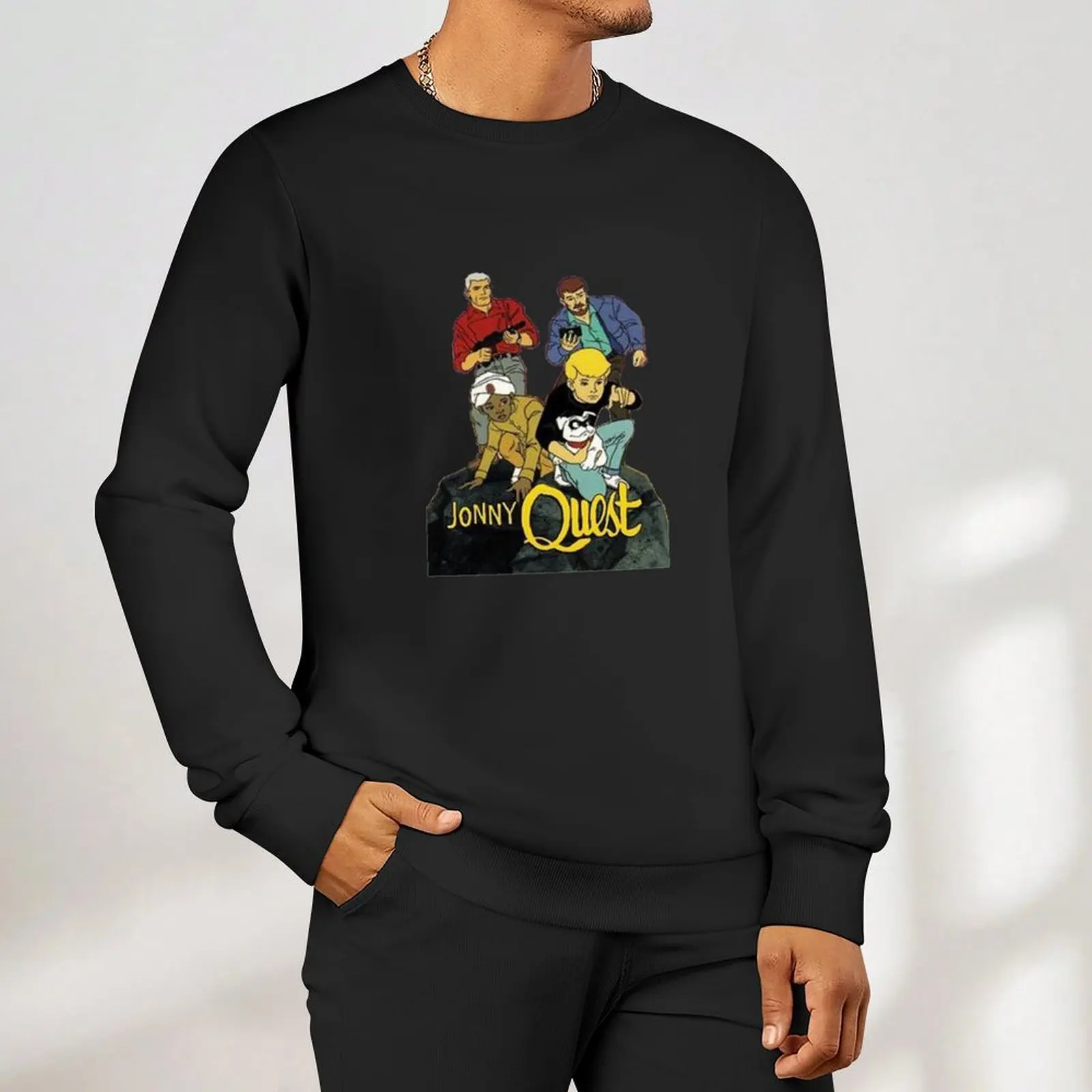 Die wahren Abenteuer von Jonny Quest Pullover Herbstjacke Herren Herbst ästhetische Kleidung Bluse ästhetische Sweatshirts