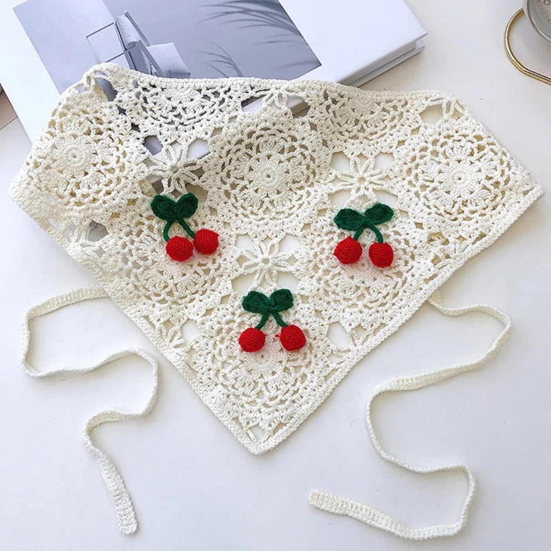 Women Daisy Knitted Turban Flower  Hair Kerchief Vintage Boho Headscarf Headwrap for Female Girls Ladies Present Dropshipping