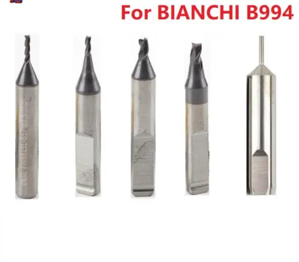 

Bianchi B994 A F G Jaw Clamp cutter 1.0mm 1.5mm 2.5mm 3mm KEYLINE 994 laser end milling cutter