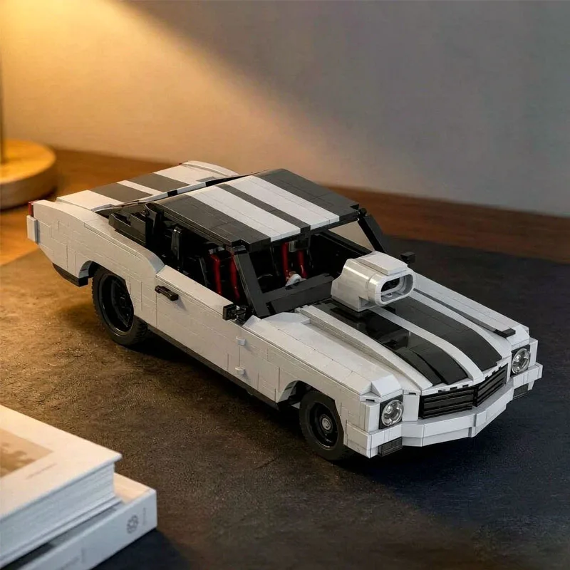 Race Track Racing Car MOC-203599 Racing Car Assembly Model 2067PCS Building Blocks Parts Building Block Toy Gift Christmas Gift