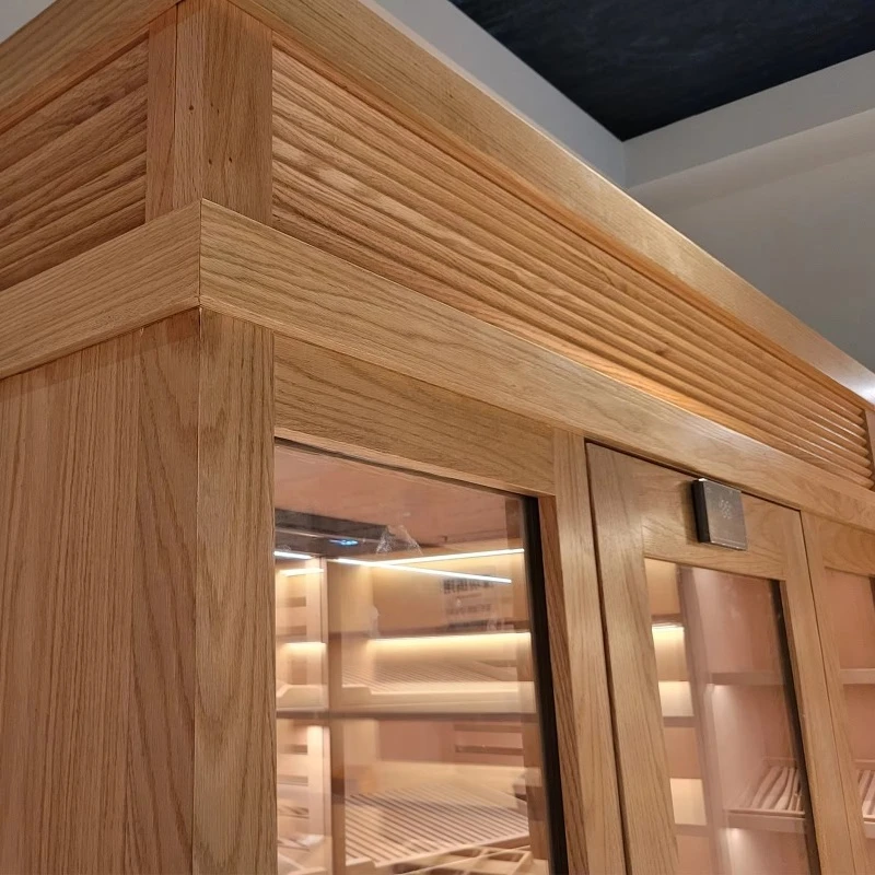 Customiazble H2400*W1400*D900mm Electric Power Walk-in Cigar Room Display Cabinet Temperature Humidity Control for Cohiba Cigars