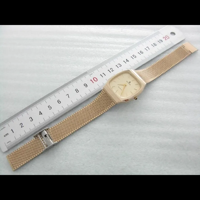 1990s BUREN vintage Titanium plating Quartz Watch