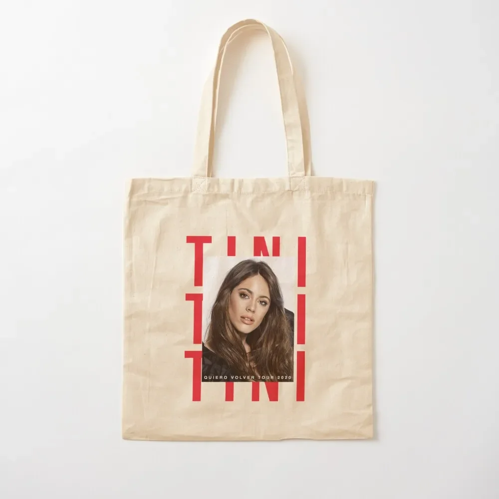 

Tini - Quiero Volver Tour Merch Tote Bag tote bag men Cloth bags Tote Bag