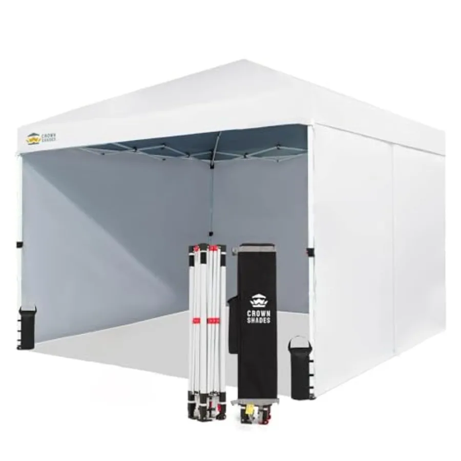 

10X10 Commercial Instant Canopy Pop Up Tent with CENTERLOK, 300D Fabric, 4 Sidewalls