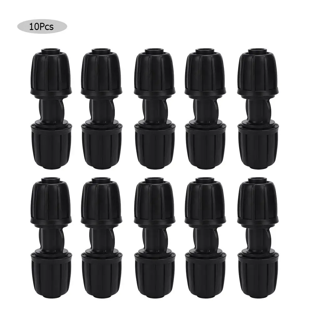 

10pcs Straight Water Connector POM for Garden Drip Irrigation - for 16mm PE Hose