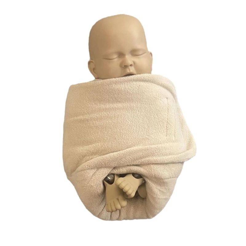 Soft Safe Wrap Newborn Photo Stuffer Baby Posing for Memorable Moments