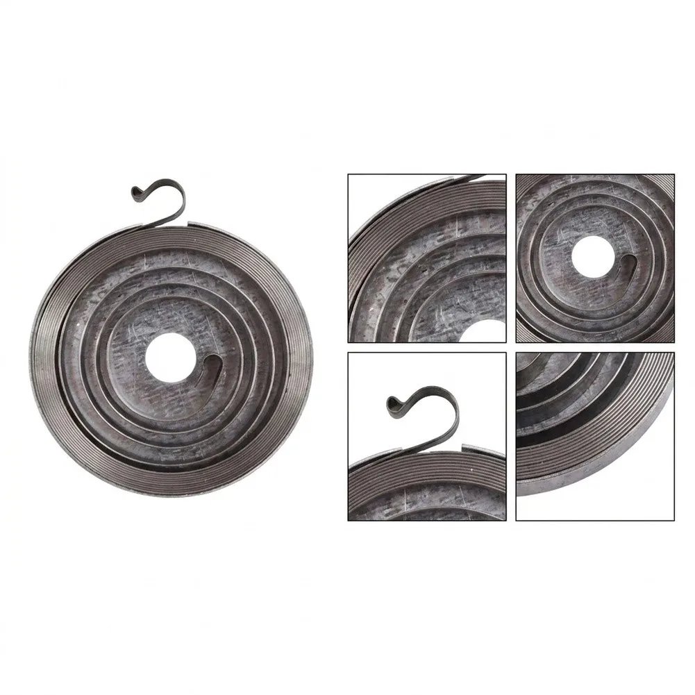 For Chainsaw Repairs Recoil Start Spring Pull Cord Spring High Tensile Strength Outdoor Durability Quick Installation