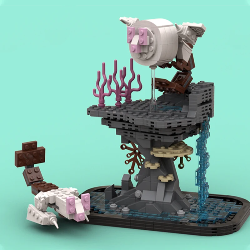 

124 шт. MOC Paolumu, образовательные строительные блоки, рождественский подарок, лучшие идеи на день рождения для детей, учебные пособия для классной комнаты