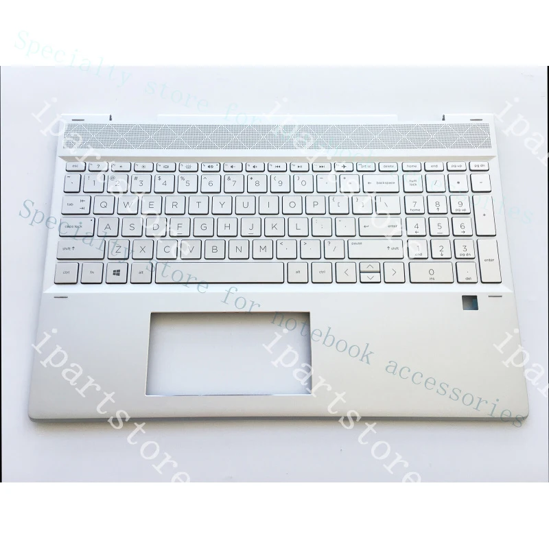 A+  New FOR HP ENVY  X360 15T-DR 15-DR Upper Case Palmrest Keyboard L56975-001 US